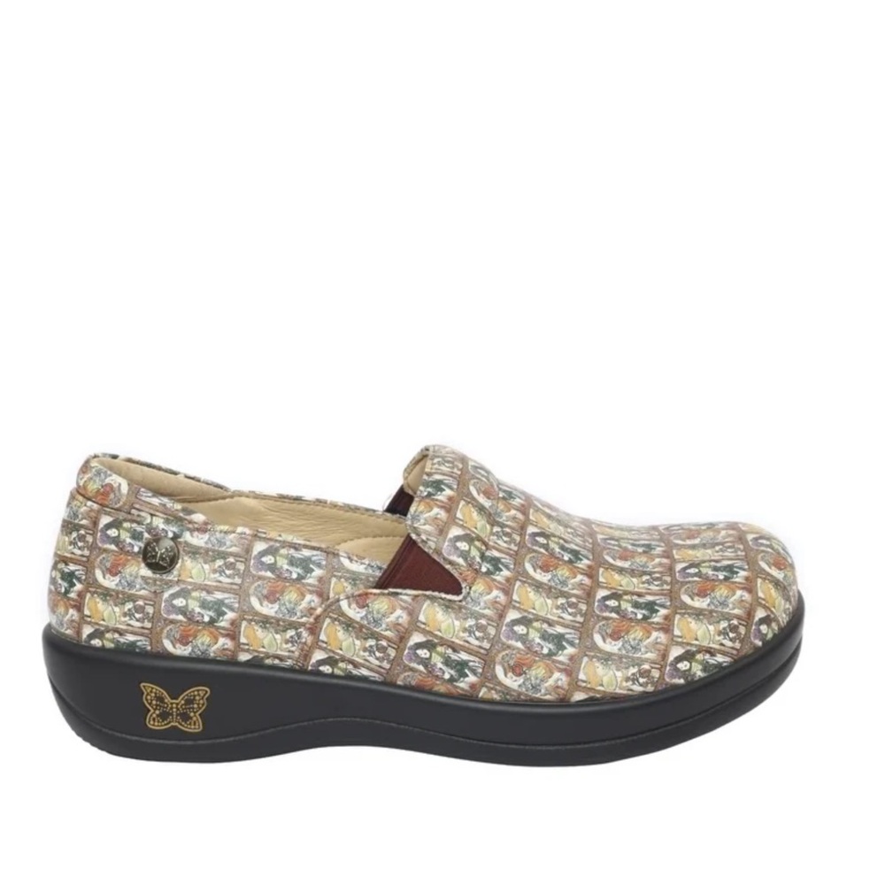 Algeria Keli Love You Mucha shoes with all over print Size 39 = Size 9 - Picture 2 of 16